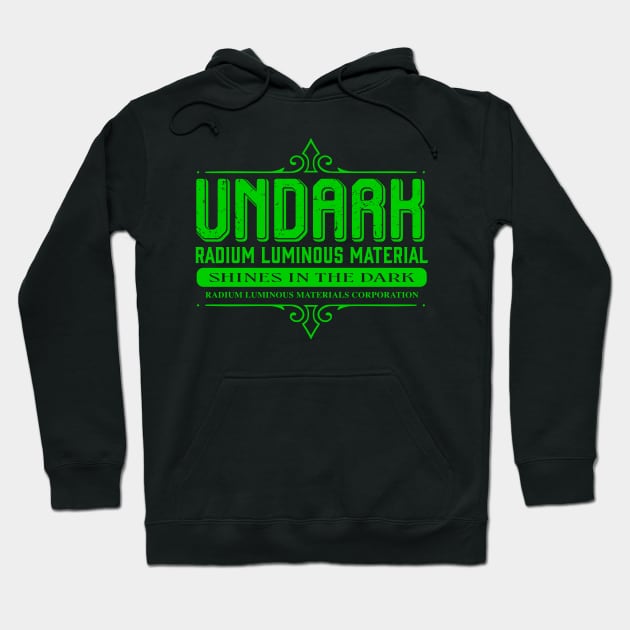 UNDARK Radium Luminous Material